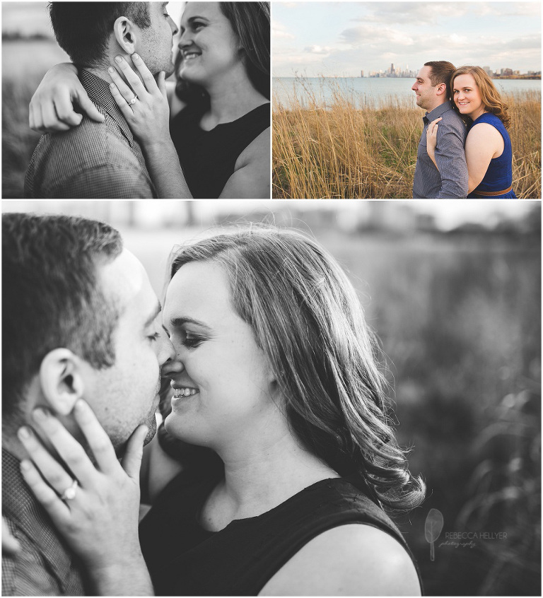 Chicago Engagement Photographer | Rebecca Hellyer Photography | Montrose Harbor