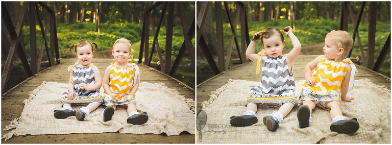 Homer Glen Photographer | Chicago Child Photographer | Twins| Rebecca Hellyer Photography