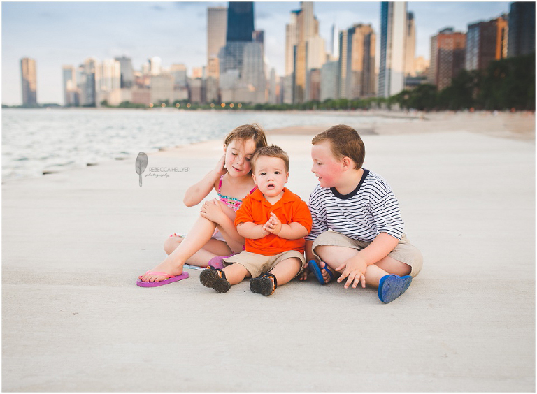 Chicago Family Photographer_Chicago Skyline_Rebecca Hellyer Photography