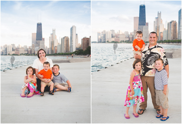 Chicago Family Photographer_Chicago Skyline_Rebecca Hellyer Photography