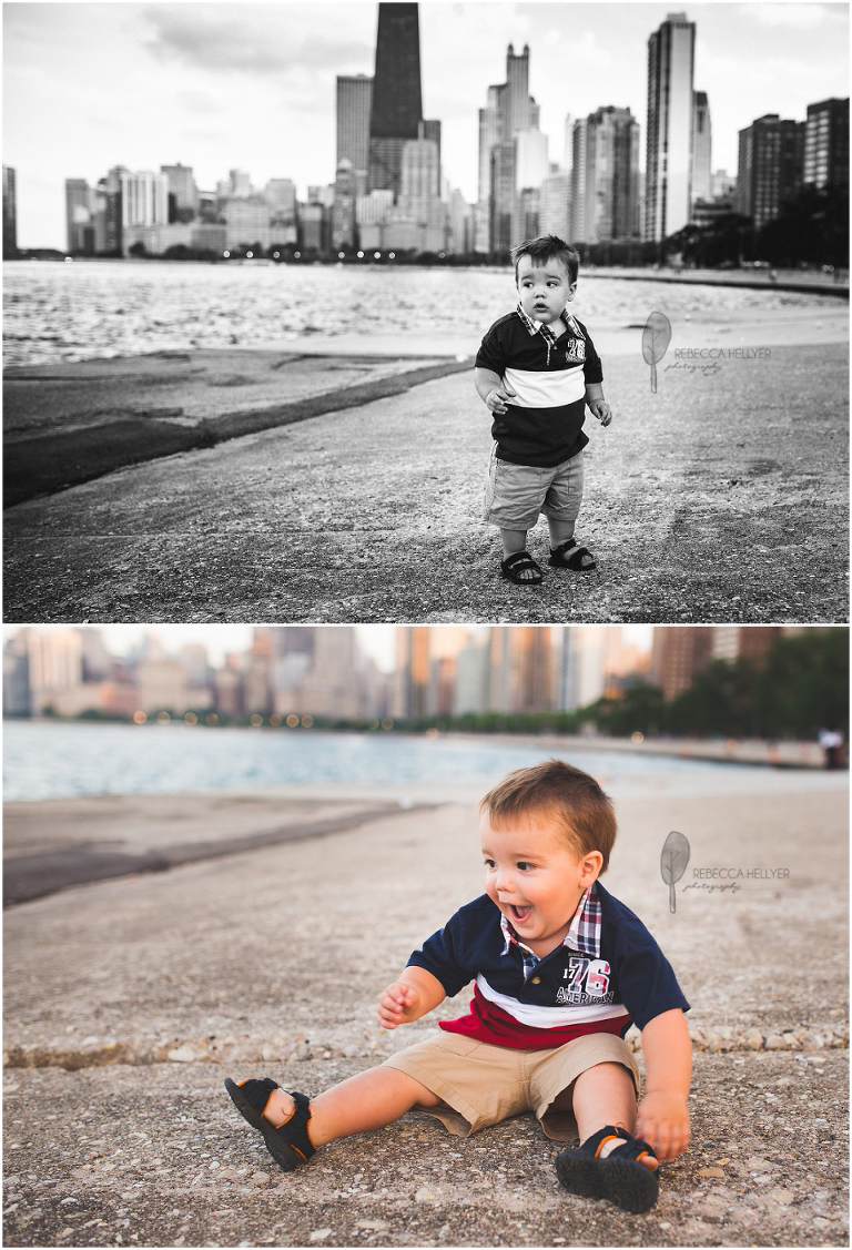 Chicago Family Photographer_Chicago Skyline_Rebecca Hellyer Photography