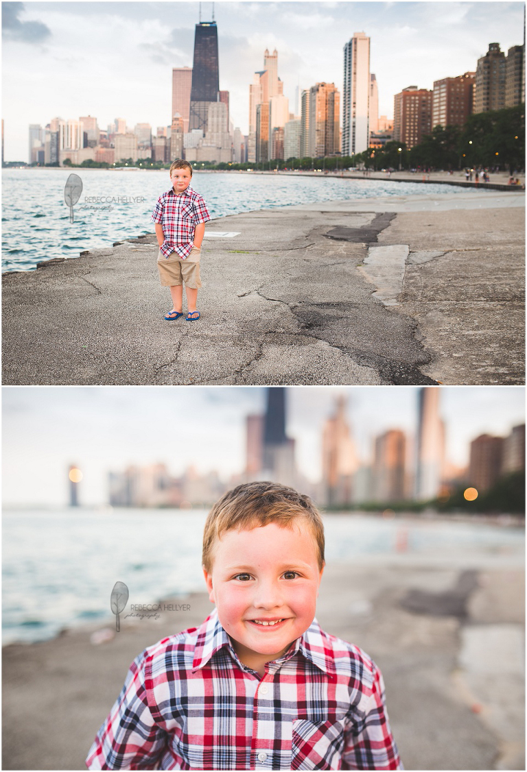 Chicago Family Photographer_Chicago Skyline_Rebecca Hellyer Photography