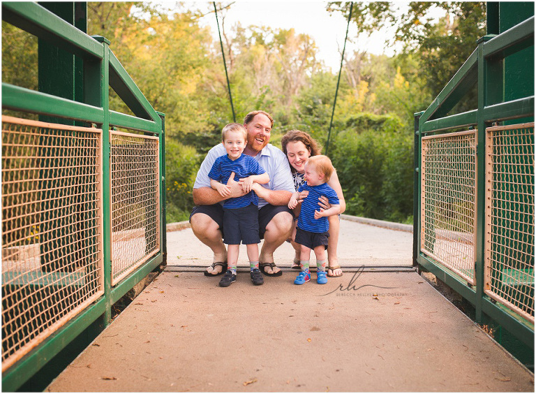 family photographer | family on bridge