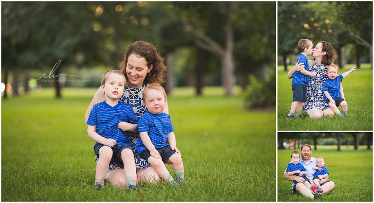two boys with mom and dad | Chicago photographer