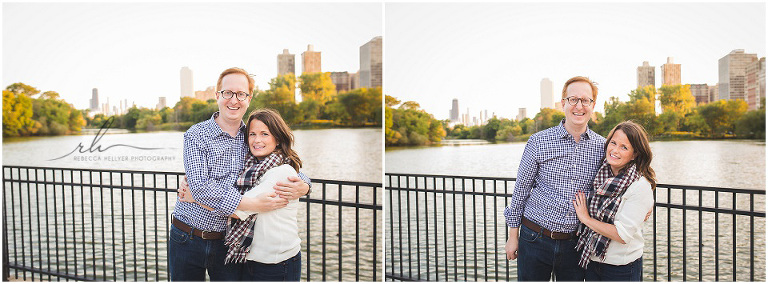 Couple by North Pond | Chicago Photographer