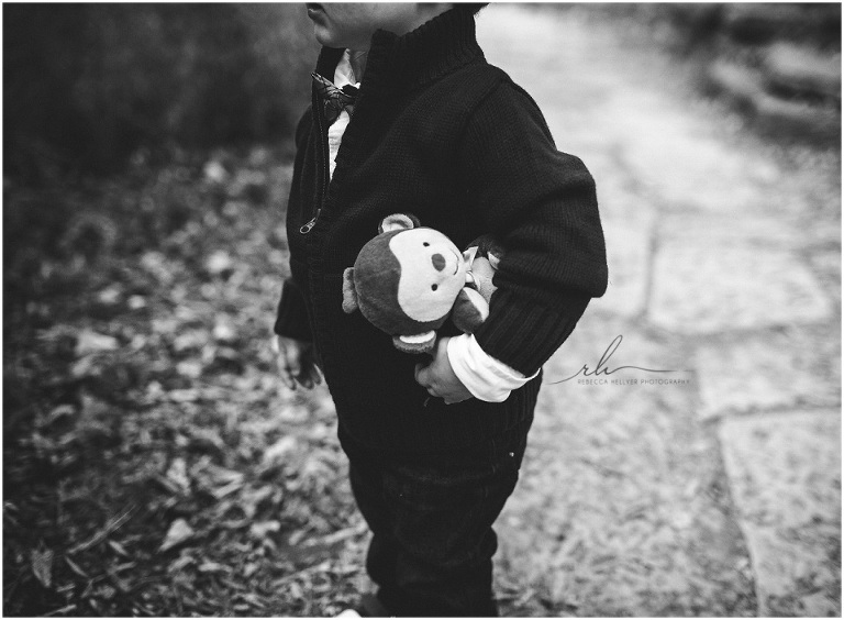 Boy holding a monkey | Chicago photographer