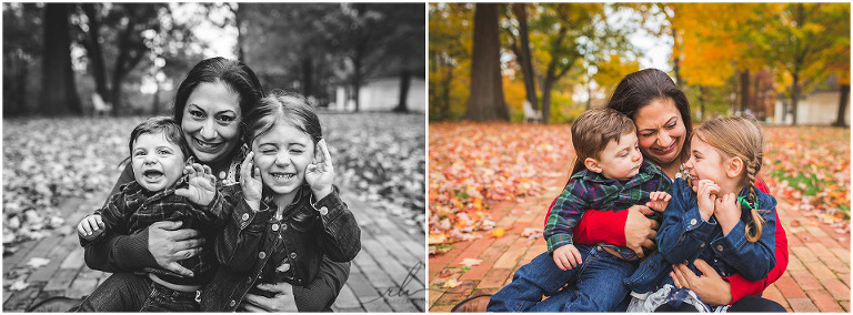 Mom with children | Lake County IL Family Photographer