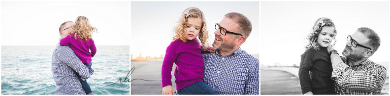 Father and daughter | Montrose Harbor