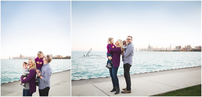 Chicago Skyline Family photos | Rebecca Hellyer Photography