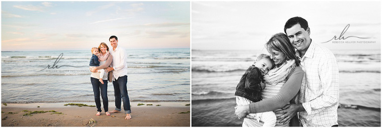 Lake Michigan | Family Photographs in Chicago | Rebecca Hellyer Photography