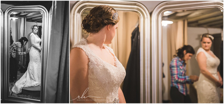 Bride getting ready | photographer