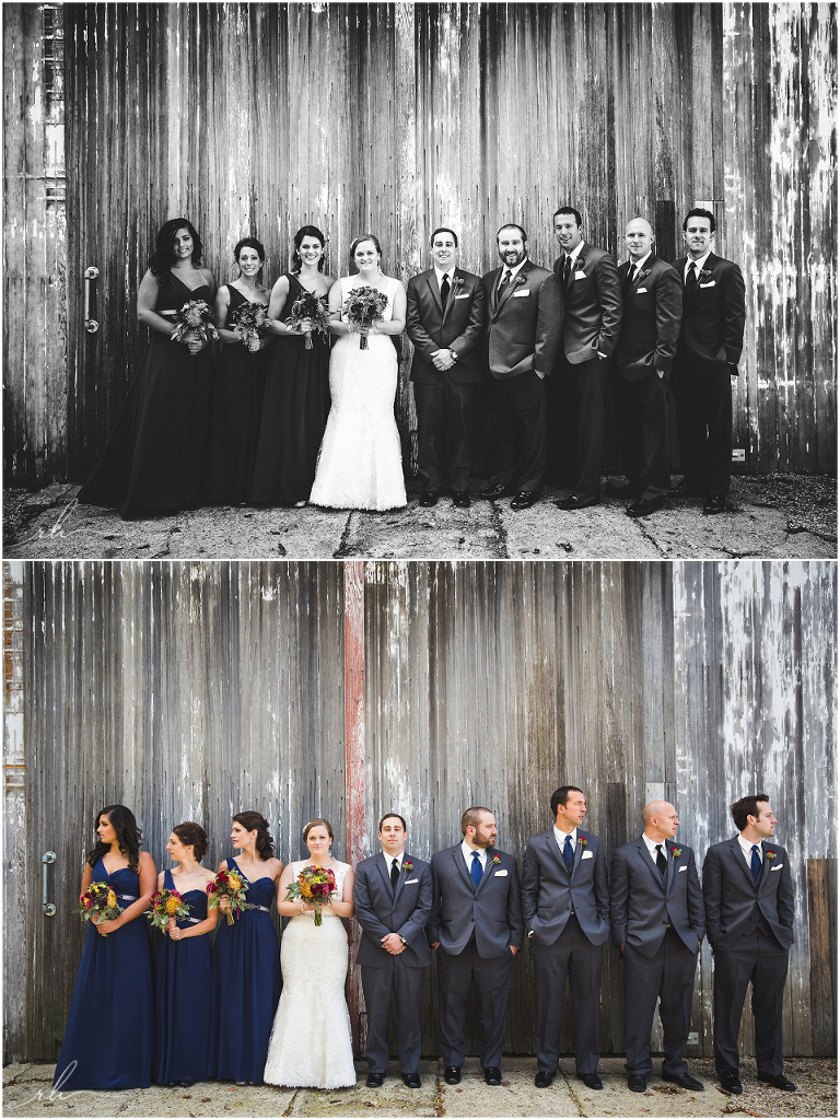 Artistic bridal party photos | Chicago Photographer