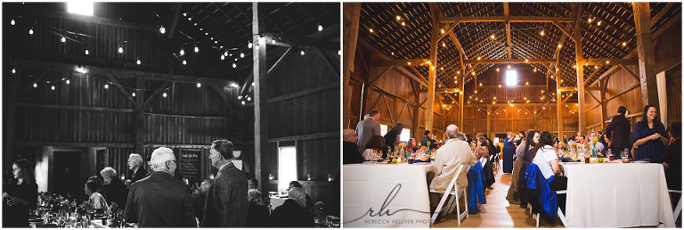 Barn wedding decor | Rebecca Hellyer Photography