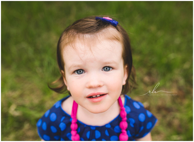 Close-up child's portrait | Chicago Mini Session Photographer | Rebecca Hellyer Photography