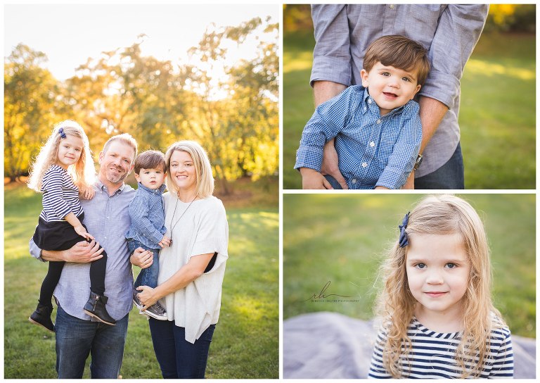 Family photos at a park | Glen Ellyn Photographer | © Rebecca Hellyer Photography