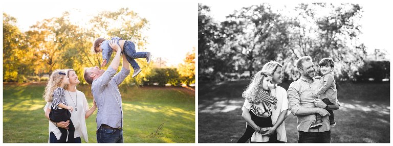 Casual family photos | Glen Ellyn Photographer | © Rebecca Hellyer Photography