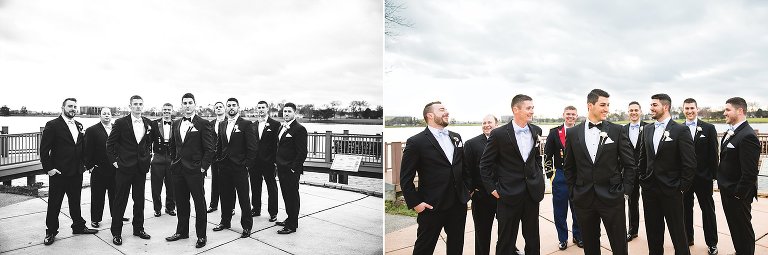 Groomsmen photos | Chicago Wedding Photographer | © Rebecca Hellyer Photography