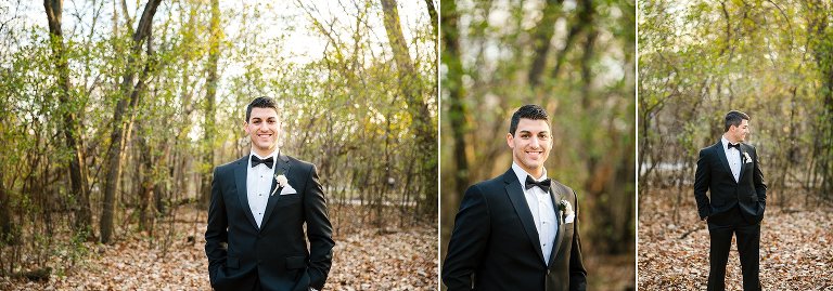 Portraits of groom | Chicago Wedding Photographer | © Rebecca Hellyer Photography