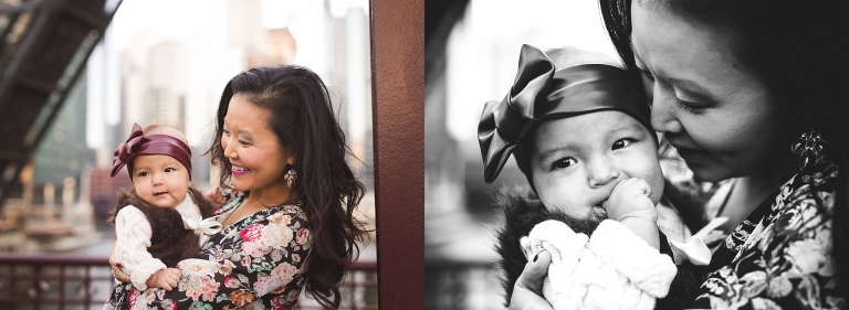 Chicago Family Photographer | Kinzie Street Bridge Family Photos | Rebecca Hellyer Photography