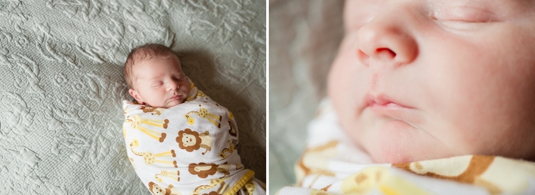 Chicago newborn photographer | Lifestyle newborn photos | Rebecca Hellyer Photography