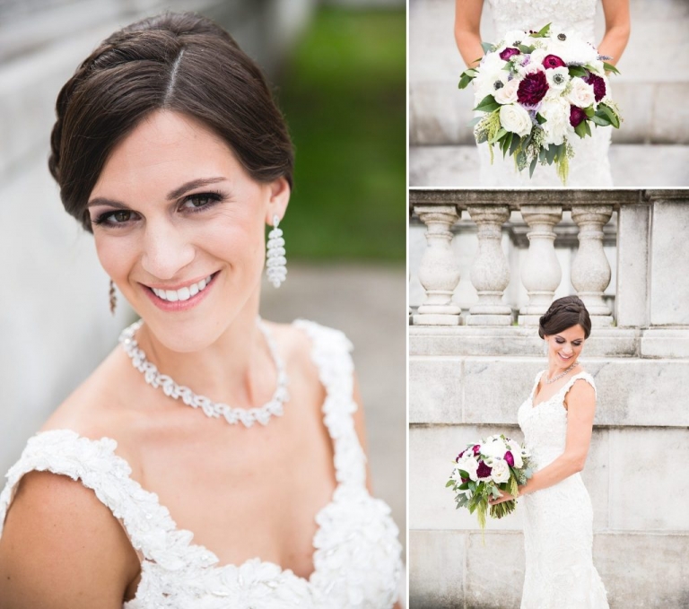 Photos of the bride | Chicago Field Museum | © Rebecca Hellyer Photography