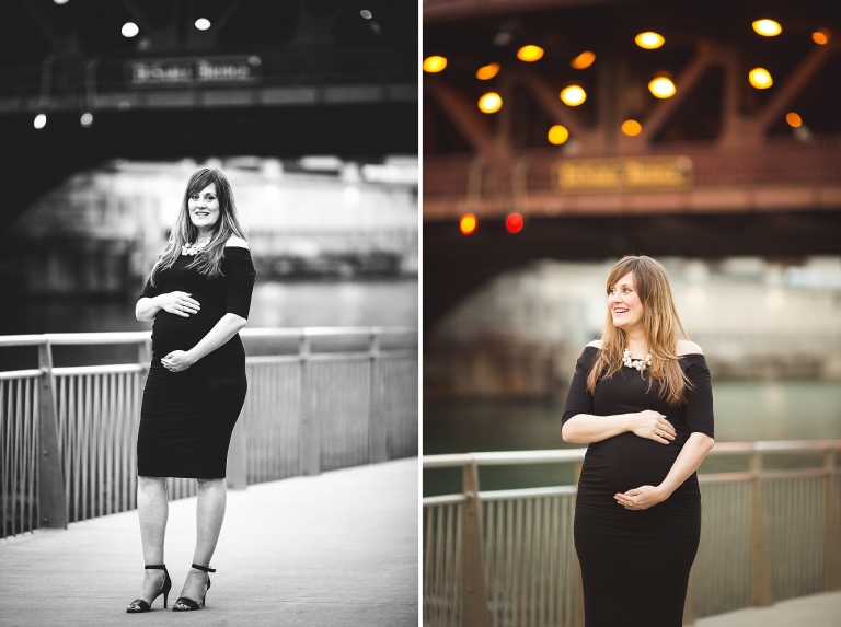 baby bump photos | Downtown Chicago Photographer | © Rebecca Hellyer Photography