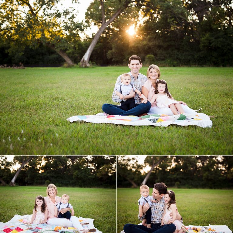 Chicago photographer | Family photos in the summer | Family portraits | © Rebecca Hellyer Photography