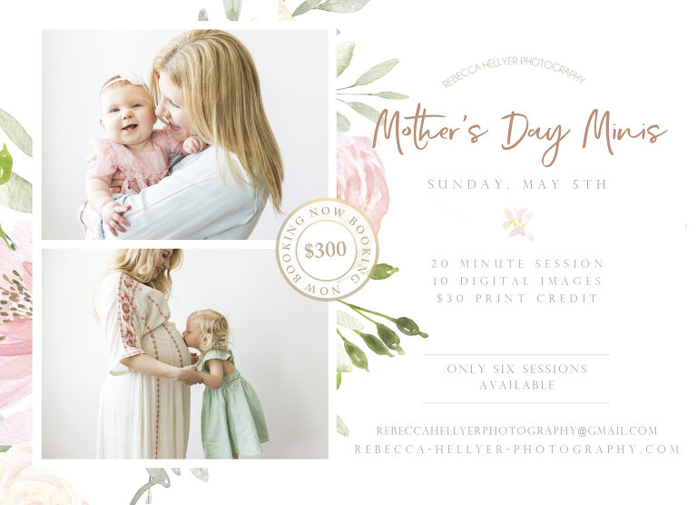 Mother's Day Mini Sessions | Mother's Day photos in Chicago | Chicago photographer | © Rebecca Hellyer Photography